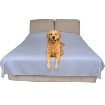 Extra-Large Thin Waterproof Bed Cover for Pets & People – Reversible, Washable, Breathable | Silly Legacy®